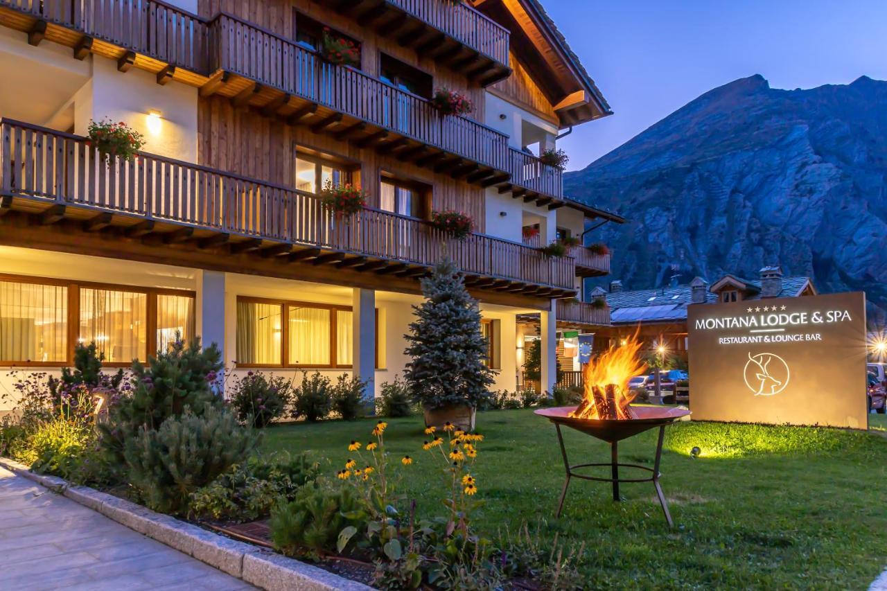 Montana Lodge&Spa La Thuile Esterno foto